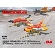 ICM 48399 1/48 US Aerial Target Drones 2 Drones and 2 Trailers