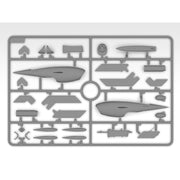 ICM 48399 1/48 US Aerial Target Drones 2 Drones and 2 Trailers