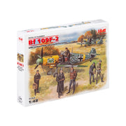 ICM 48803 1/48 Bf 109F-2 with German Pilots and Ground Personnel