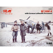 ICM 48804 1/48 Bf 109F-4 with German Luftwaffe Personnel