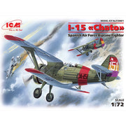 ICM 72061 1/72 I-15 Chato Spanish Air Force Biplane Fighter 4823044401598