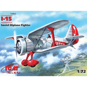 ICM 72062 1/72 I-15 Soviet Biplane Fighter 4823044401581