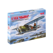 ICM 72074 1/72 I-153 Chaika WWII Soviet Biplane Fighter