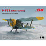 ICM 72075 1/72 I-153 WWII Finnish Air Force Fighter winter version 4823044404377