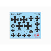 ICM 72121 1/72 Pfalz E.IV WWI German Fighter 4823044400119