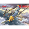 ICM 72131 1/72 Messerschmitt Bf 109E-3 WWII German Fighter 4823044400362