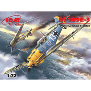 ICM 72131 1/72 Messerschmitt Bf 109E-3 WWII German Fighter 4823044400362