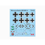 ICM 72132 1/72 Messerschmitt Bf 109E-4 WWII German Fighter
