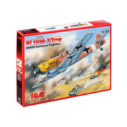 ICM 72133 1/72 Messerschmitt Bf 109E-7/Trop WWII German Fighter