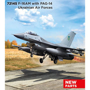 ICM 72145 1/72 General-Dynamics F-16AM with PAG-14 Ukraine Air Force