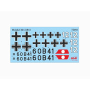 ICM 72192 1/72 Heinkel He 51B-2 German Floatplane Fighter
