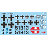 ICM 72210 1/72 Biplanes of the 1930s and 1940s He-51A-1 Ki-10-II U-2/Po-2VS