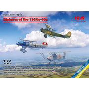 ICM 72210 1/72 Biplanes of the 1930s and 1940s He-51A-1 Ki-10-II U-2/Po-2VS
