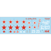 ICM 72210 1/72 Biplanes of the 1930s and 1940s He-51A-1 Ki-10-II U-2/Po-2VS