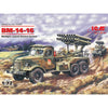 ICM 72581 1/72 BM-14-16 Multiple Launch Rocket System on ZiL-157 base