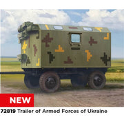 ICM 72819 1/72 Trailer of the Armed Forces Of Ukraine