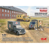 ICM DS3523 1/35 Sankas WWII Wehrmacht Ambulance Trucks