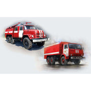 ICM DS3527 1/35 Fire trucks of Ukraine "AC-40-137A, AR-2