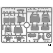 ICM DS-3528 1/35 WWII US military vehicles. G7117, Studebaker US6-U3, Studebaker US6-U5 4823044411672