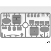 ICM DS-3528 1/35 WWII US military vehicles. G7117, Studebaker US6-U3, Studebaker US6-U5 4823044411672