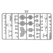 ICM DS3529 1/35 Vehicles of the D.A.K s.E.Pkw Kfz.70 with Zwillingssockel 36, Typ L3000S, le.gl.Einheitz-Pkw Kfz.2 4823044411689