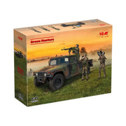 ICM DS3531 1/35 Drone Hunters Humvee M1097A2 Cargo Carrier, DShk & DShKMd crew 4823044411702