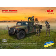 ICM DS3531 1/35 Drone Hunters Humvee M1097A2 Cargo Carrier, DShk & DShKMd crew 4823044411702