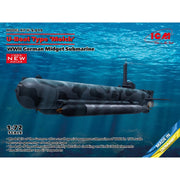 ICM S019 1/72 Molch Midget Submarine U-Boat Type Molch WWII German Midget Submarine