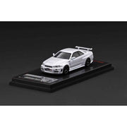 Ignition Model IG4175 1/64 Nissan Skyline GT-R BNR34 NISMO Customized White Metallic