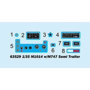 I Love Kit 63529 1/35 M1014 with M747 Semi Trailer