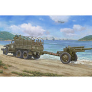 I LOVE KIT 63567 1/35 US Army CCKW-352 6x6 MG Ring Mount Version Truck & M2A1 105mm Howitzer