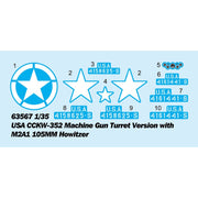 I LOVE KIT 63567 1/35 US Army CCKW-352 6x6 MG Ring Mount Version Truck & M2A1 105mm Howitzer