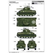 I Love Kit 1/16 M4A1Medium Tank - Late Plastic Model Kit