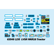 I Love Kit 1/35 LVSR MKR16 Tractor Plastic Model Kit
