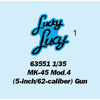 I Love Kit 1/35 MK-45 Mod.4 (5-inch/62-caliber) Gun Plastic Model Kit