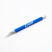 Excel 16019 K-18 Grip On Knife with Safety Cap Blue