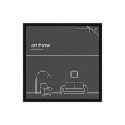 Puzzle Frame 60x60cm Black