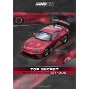 Inno 64-A80TS-RED 1/64 Toyota Supra A80 Top Secret Red