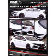 Inno 64-FK8-WHI 1/64 Honda Civic Type R FK8 White