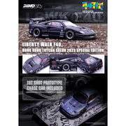 Inno 64 LBWK F40 Matte Black Hong Kong Toycar Salon 2023 Special Edition