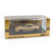 Inno IN64-R32TS-650R 1/64 Top Secret BNR32 GT-R 650R Gold
