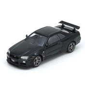 Inno 64-R34VS-BLA 1/64 Nissan Skyline GT-R R34 V-Spec II Black