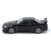 Inno 64-R34VS-BLA 1/64 Nissan Skyline GT-R R34 V-Spec II Black