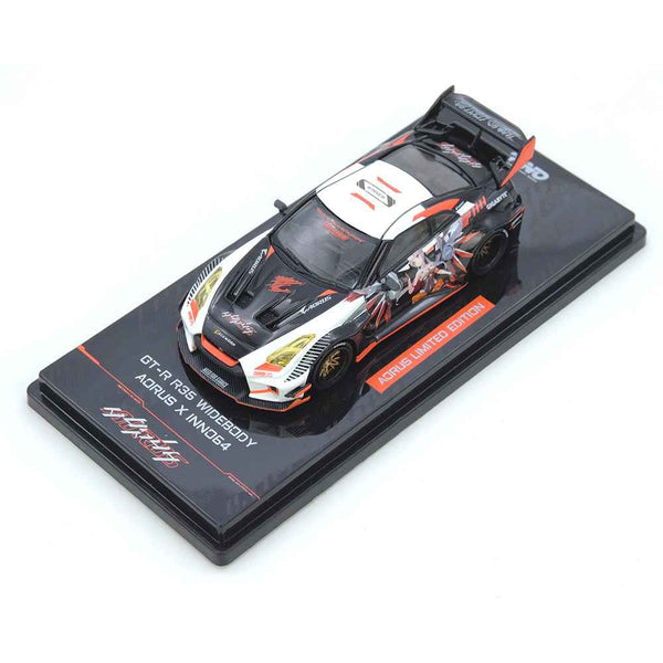 Inno IN64-R35LB-AORUS 1/64 GT-R R35 Widebody Aorus X Inno64 Limited ...