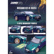 Inno 64-R35TS-MP 1/64 Nissan GT-R R35 T-Spec Midnight Purple