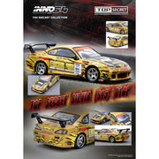 Inno 64-S15TS-D104 1/64 Top Secret Silvia (S15) Gold D1 Grand Prix Series Champion 2004