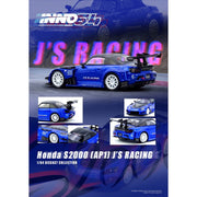 Inno 64-S2000JS-BLUE 1/64 Honda S2000 J's Racing Blue
