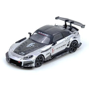 Inno 1/64 Honda S2000 J'S Racing Chrome Silver Tokyo Auto Salon Hong Kong 2025