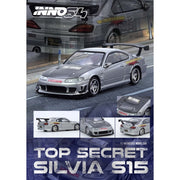 Inno IN64-S15TS-SIL 1/64 Top Secret Silvia S15 Silver