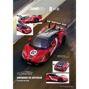 Inno 64-YWU9-NURB 1/64 Yangwang U9 Nurburgring Test Car 2025 World Fastest EV Supercar